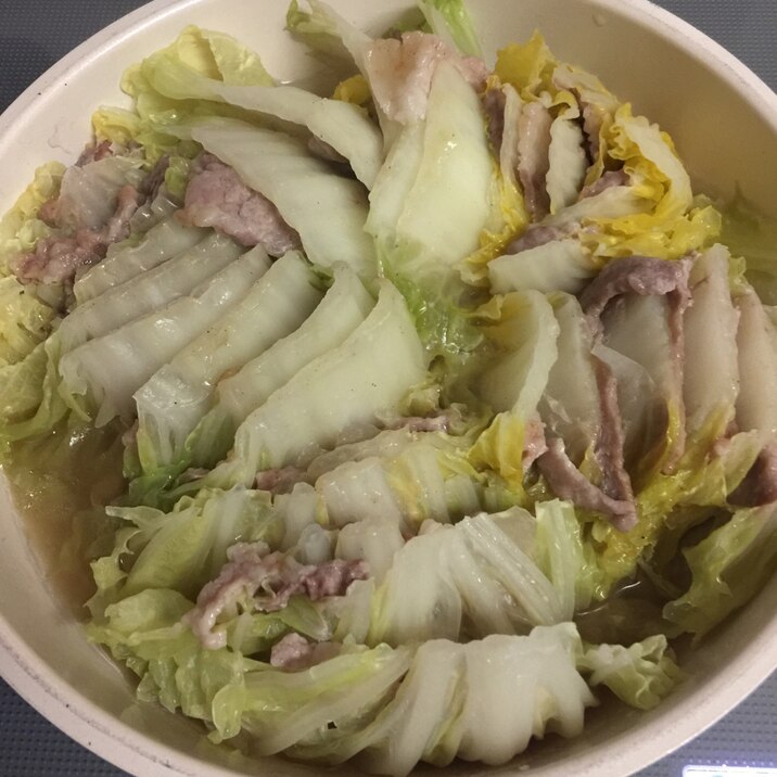 ダシダで簡単 白菜と豚こま肉の重ね蒸し レシピ 作り方 By Sin1325 楽天レシピ ダシダで簡単 白菜と豚こま肉の重ね蒸し レシピ 作り方 By Sin1325 楽天レシピ